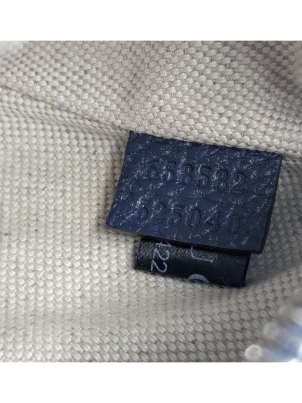 Gucci Jumbo GG Piuma Calfskin Belt Bag Navy 90cm 658582 - Picture 10 of 14